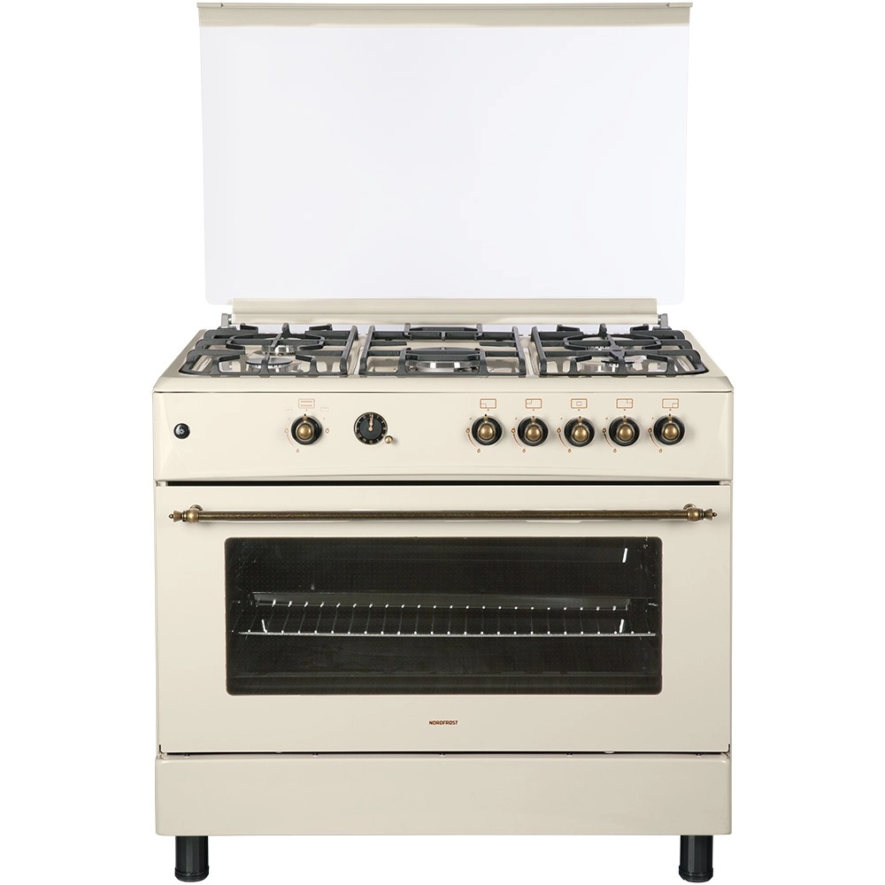 Плита газовая NORDFROST GG 9062 YR, бежевый