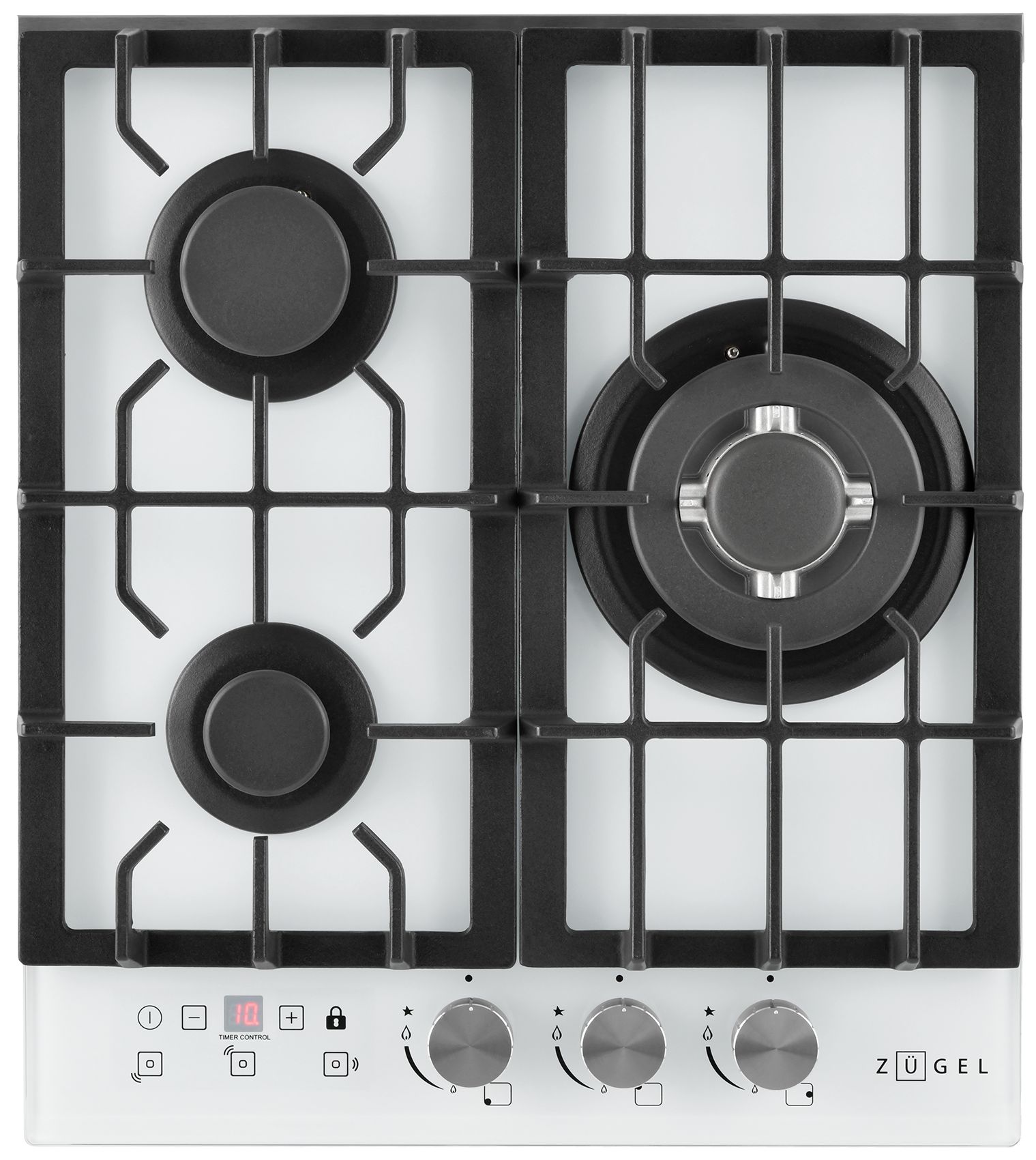 Варочная панель газовая Zugel ZGH450W, белый