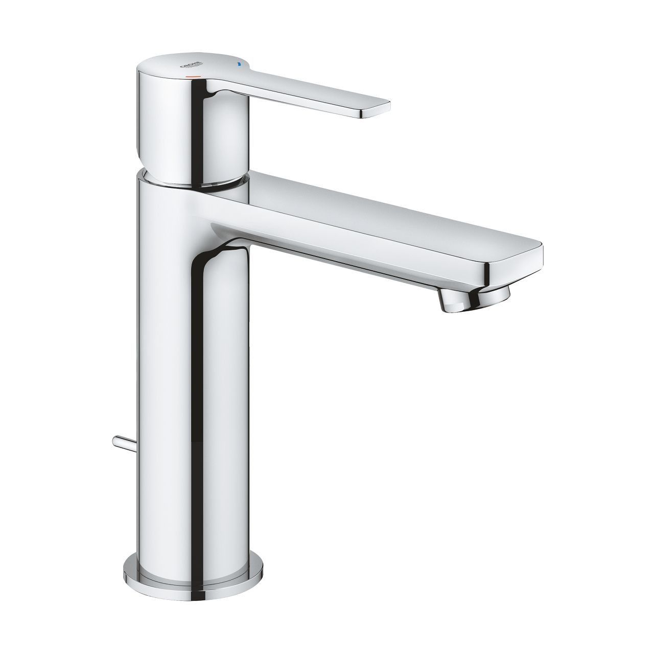 Смеситель для раковины Grohe Lineare New 32114001 (с донным клапаном), хром