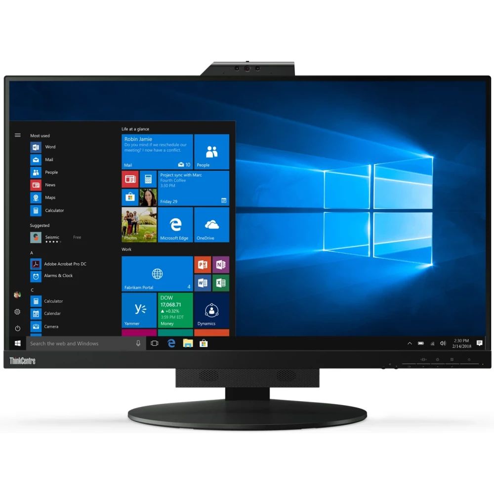 Монитор Lenovo ThinkCentre TIO 27, черный