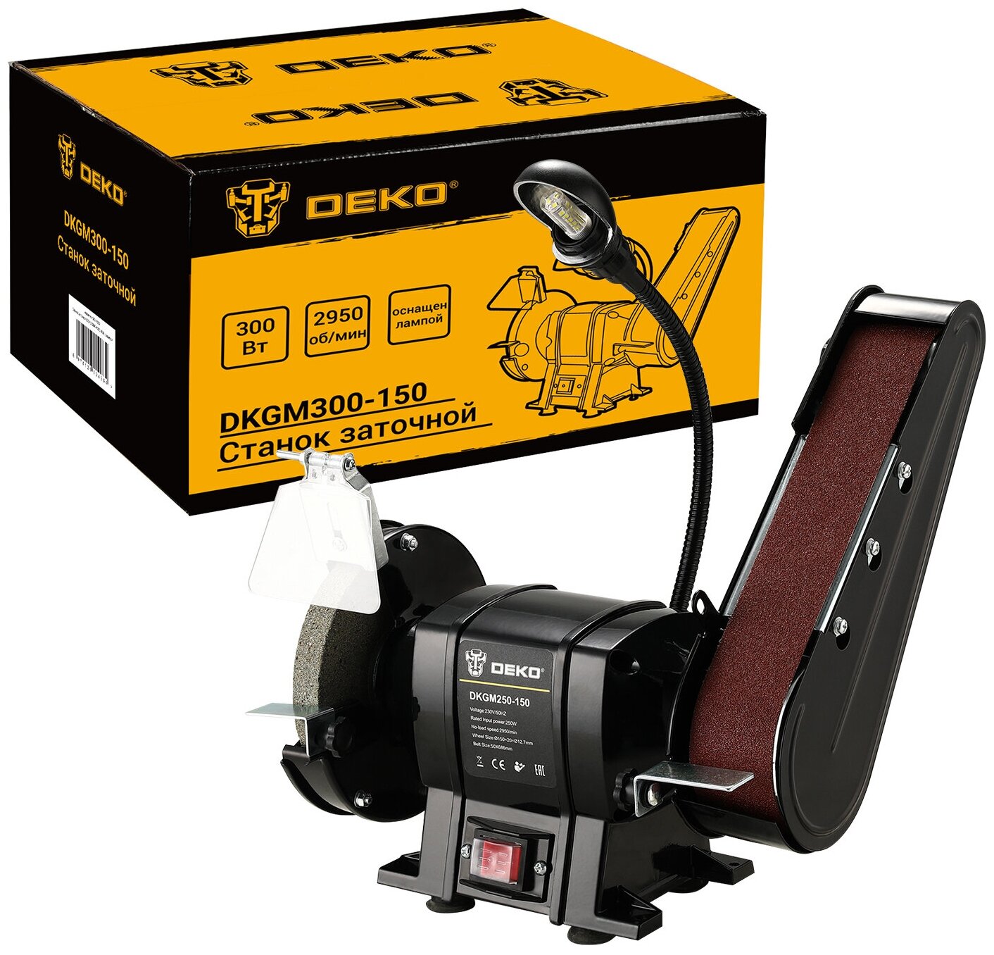 Станок заточной DEKO DKGM300-150