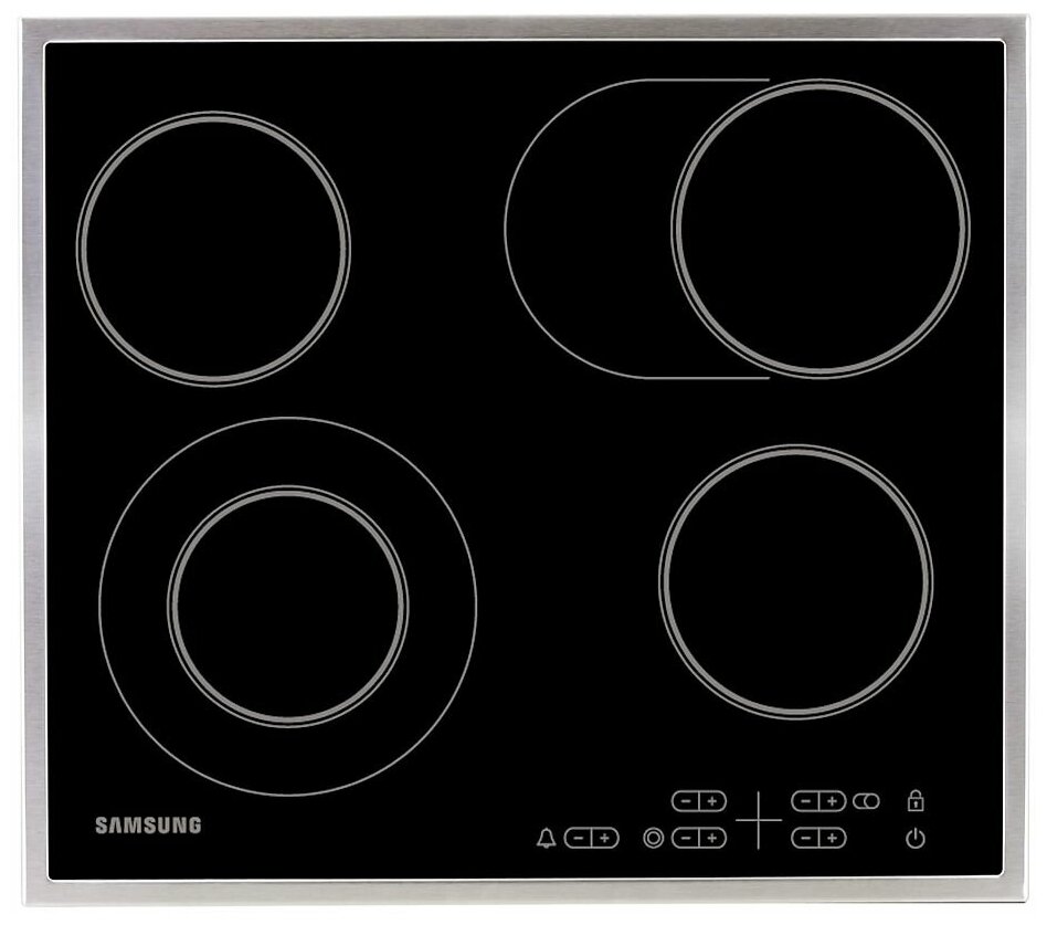 Варочная панель электрическая Samsung NZ64T3516CK, черный