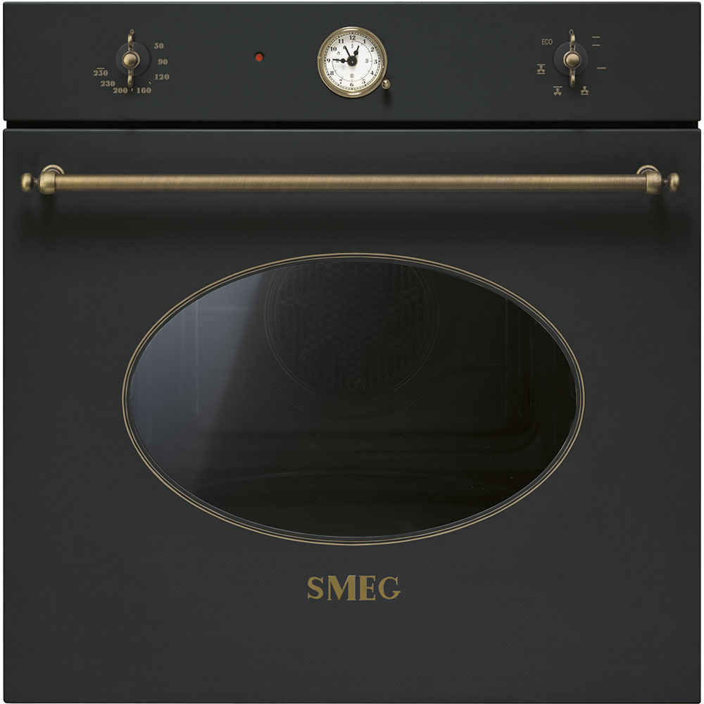 Духовой шкаф электрический Smeg SF800AO, черный