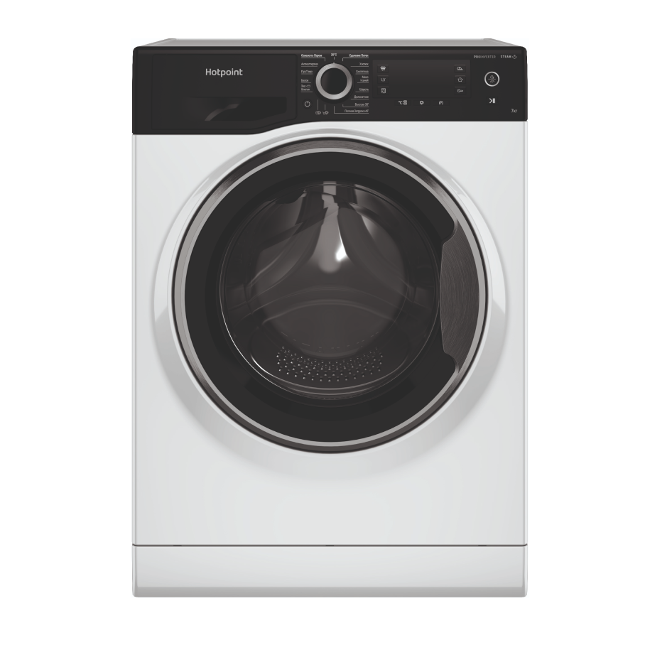 Стиральная машина Hotpoint NSD 7239 ZS VE RU, белый