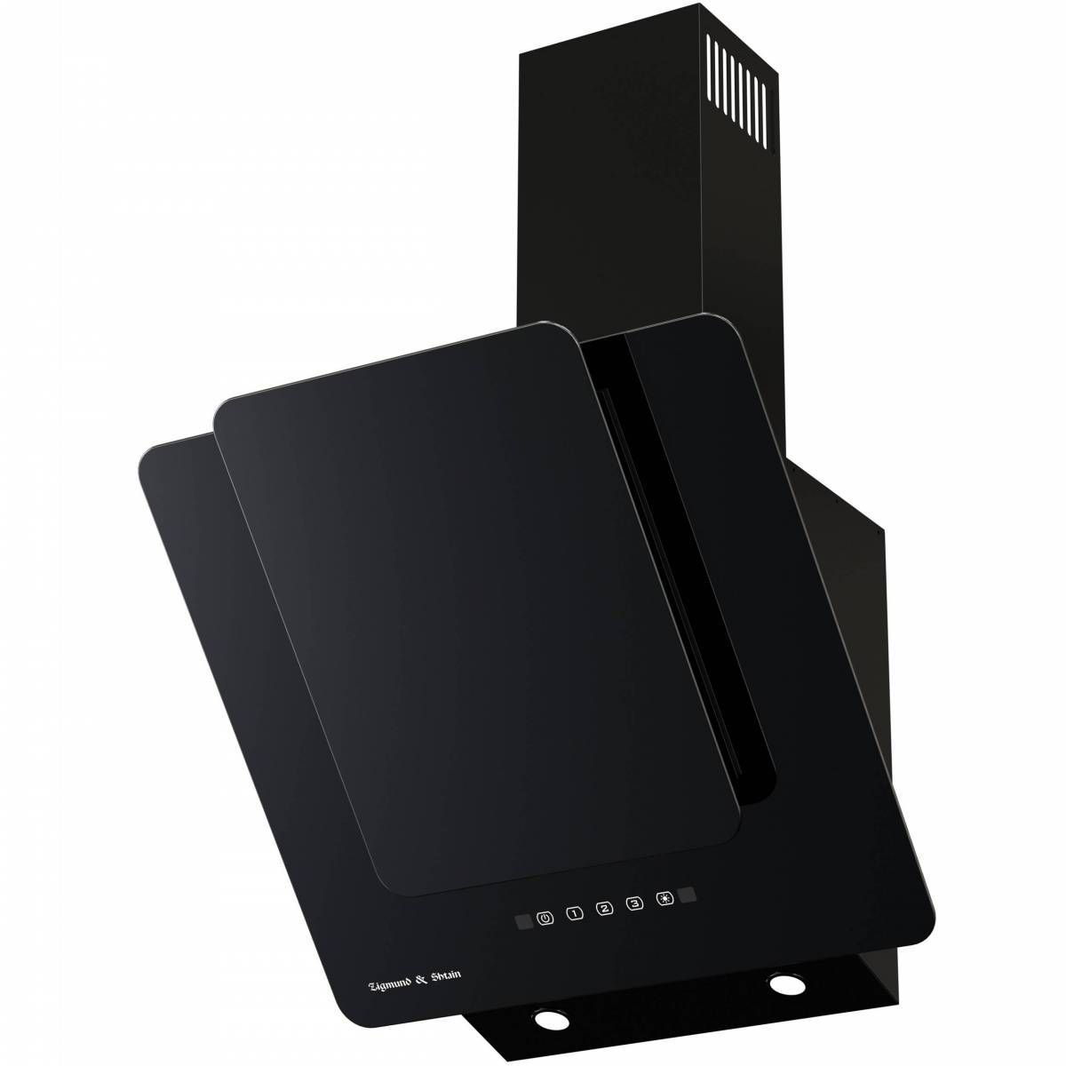 Вытяжка наклонная Zigmund & Shtain K 150.6 B, черный