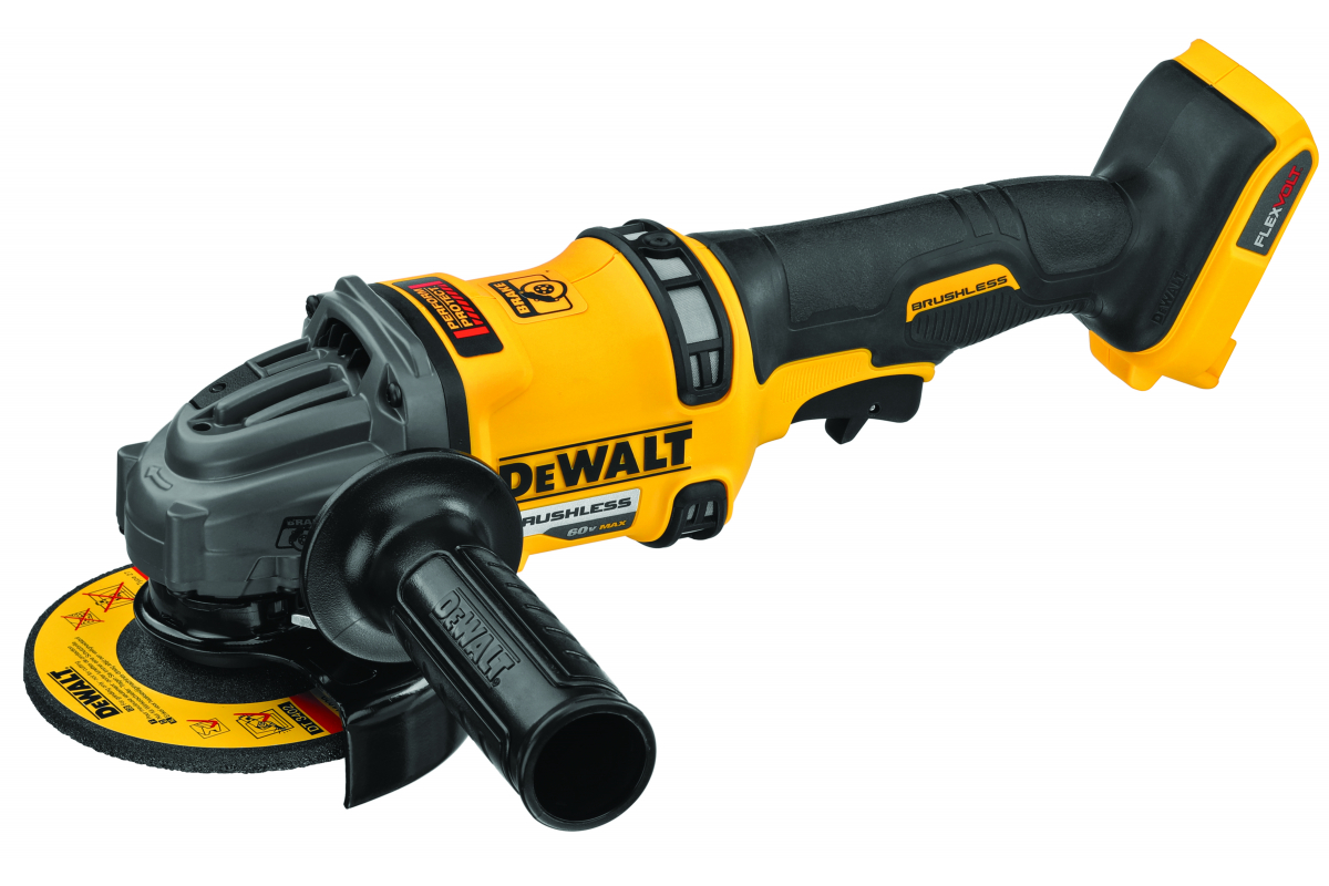 Угловая шлифмашина (болгарка) DeWalt DCG418N-XJ  бесщеточная, без батарей и ЗУ