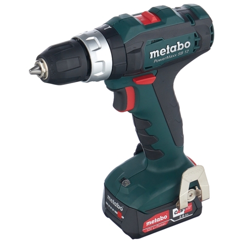 Дрель-шуруповерт Metabo PowerMaxx SB 12 2.0Ач х2 кейс