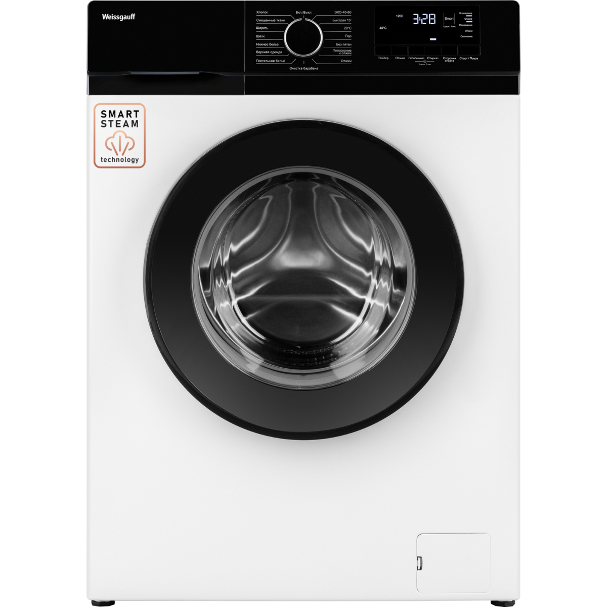 Стиральная машина Weissgauff WM 45106 Steam, белый