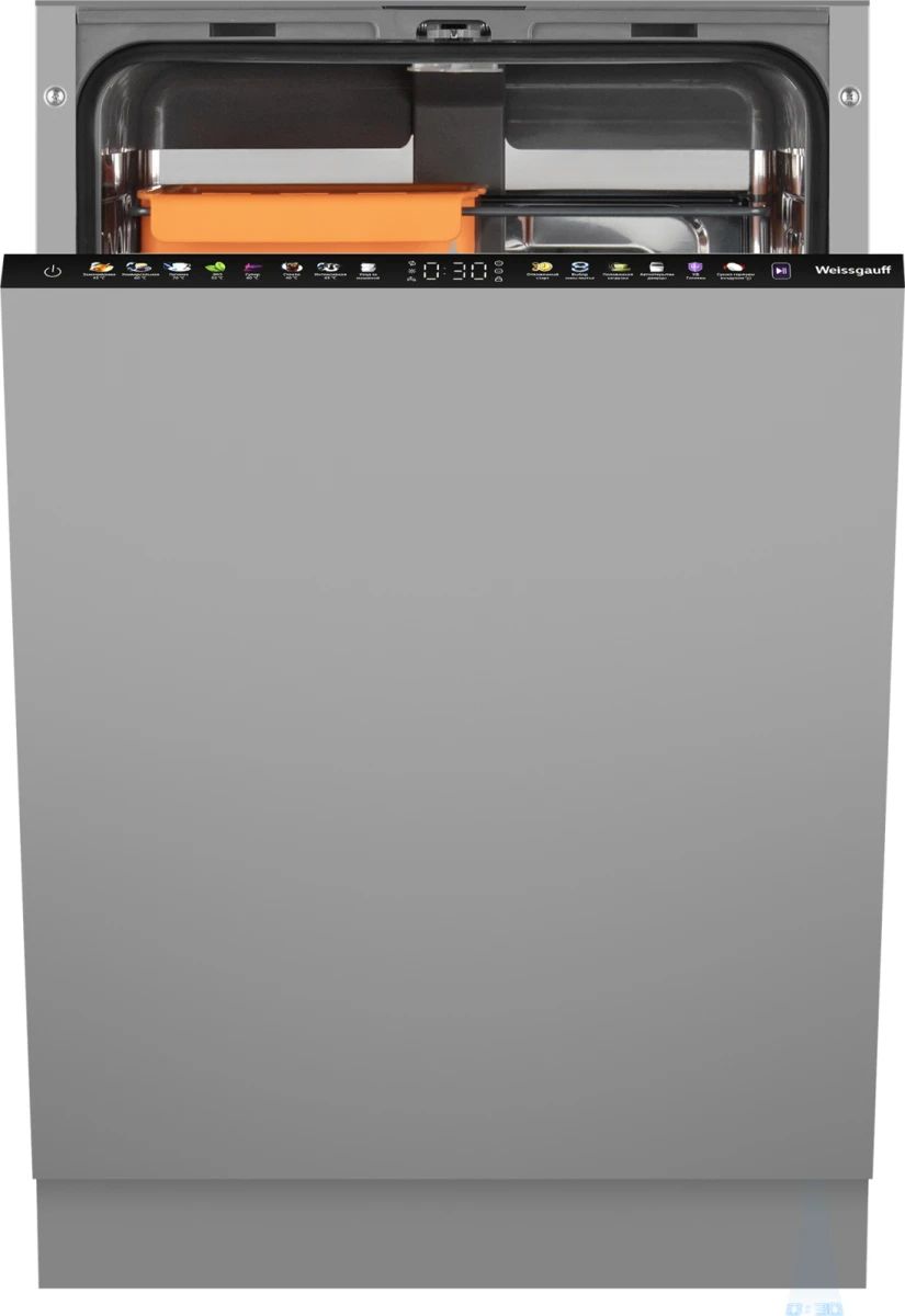 Посудомоечная машина встраиваемая Weissgauff BDW 4538 Touch Inverter AutoOpen Timer Floor