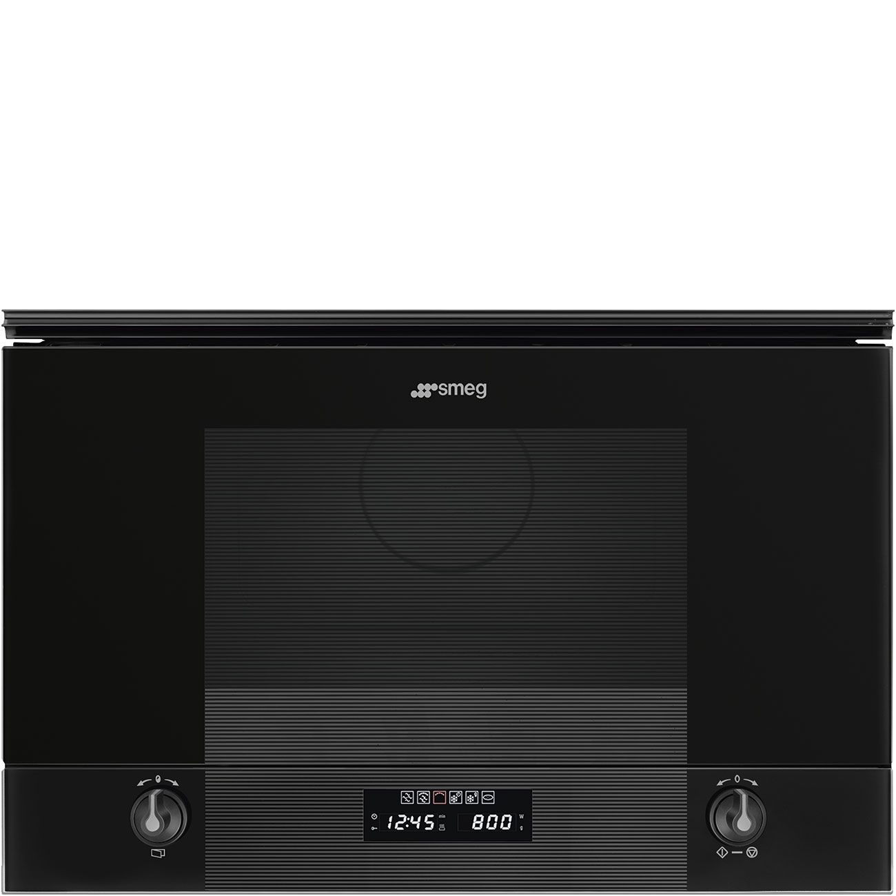 Микроволновая печь встраиваемая Smeg MP122B3, черный