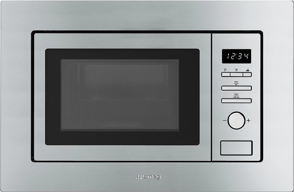 Микроволновая печь встраиваемая Smeg FMI020X, нержавеющая сталь