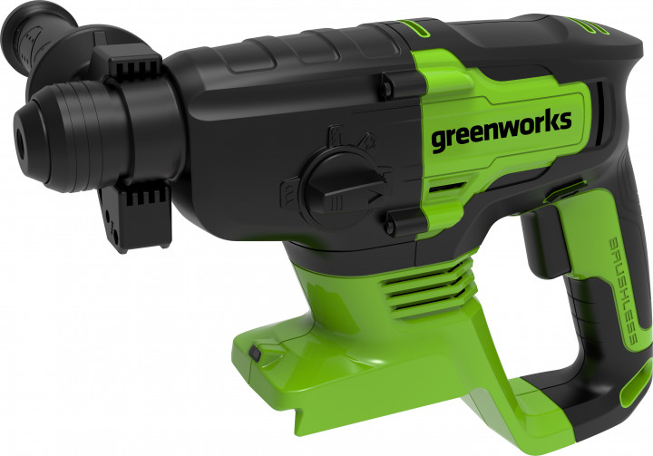 Перфоратор аккумуляторный GreenWorks GD24SDS2, арт. 3803007 (без АКБ и ЗУ)