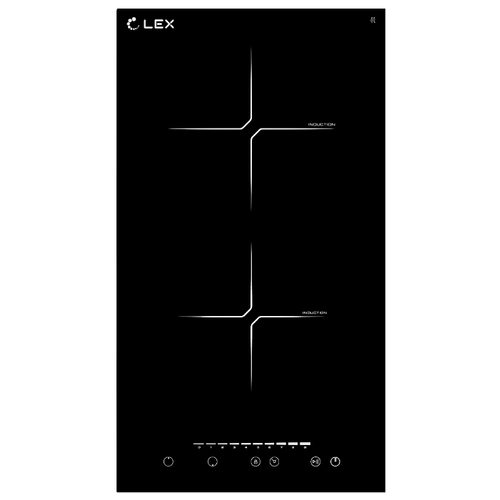 Варочная панель индукционная LEX EVI 320-2 BL, черный