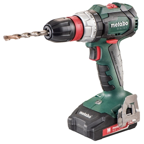 Дрель-шуруповерт metabo BS 18 LT BL Q 2.0Ah x2 Case