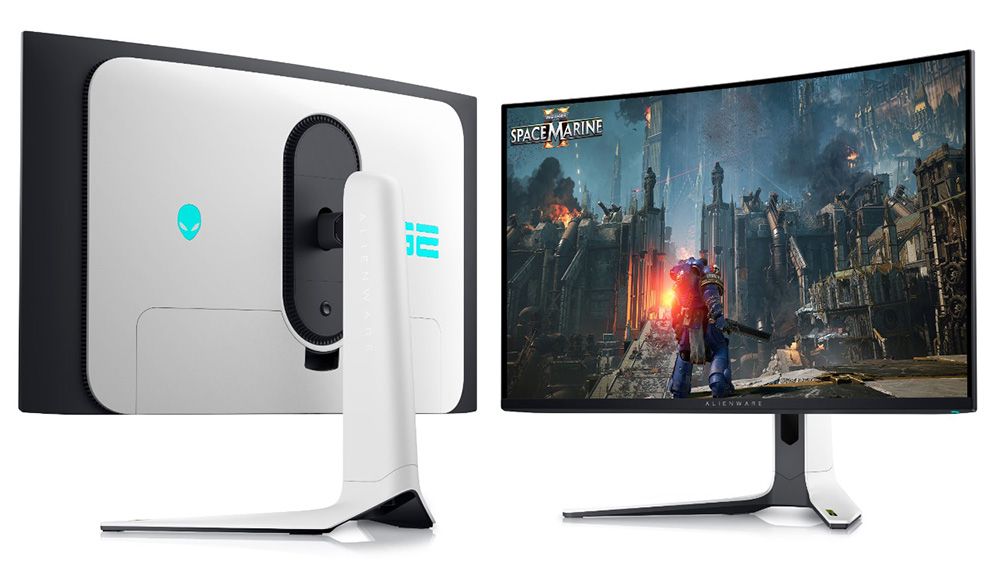 Монитор Dell Alienware AW3225QF, белый