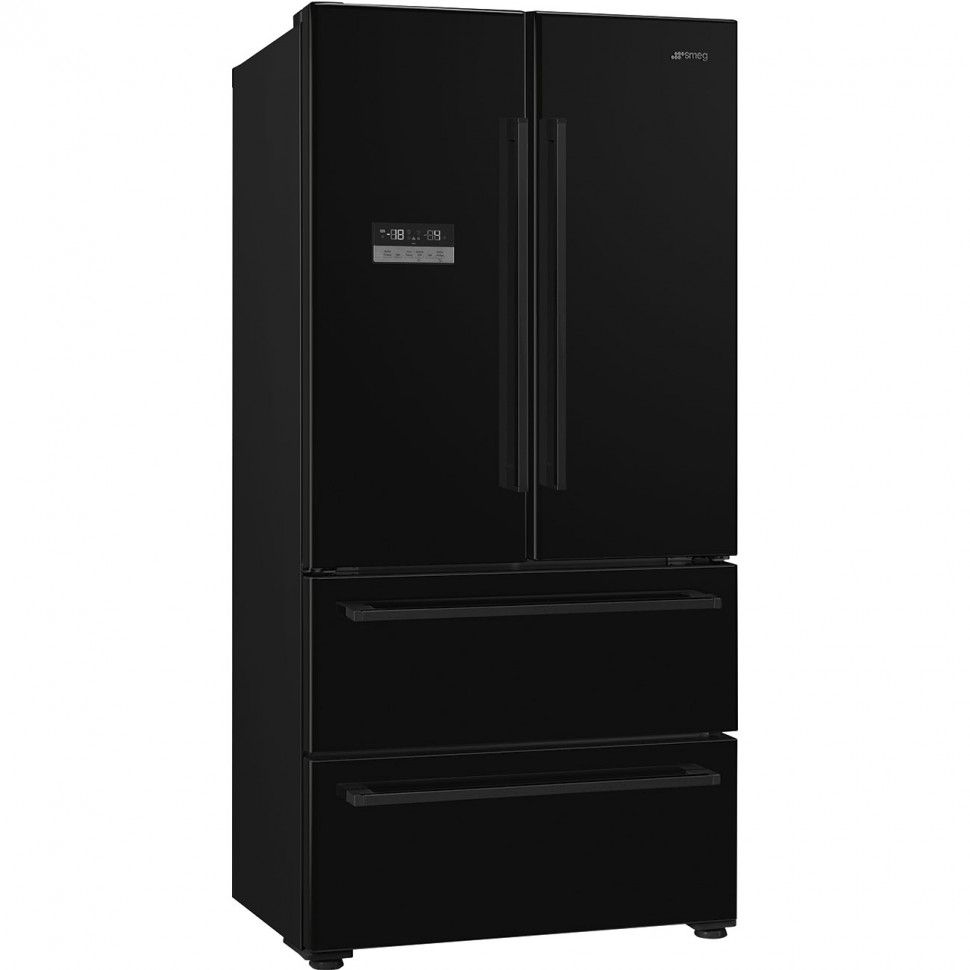 Холодильник Side-by-Side Smeg FQ55FNDE, черный