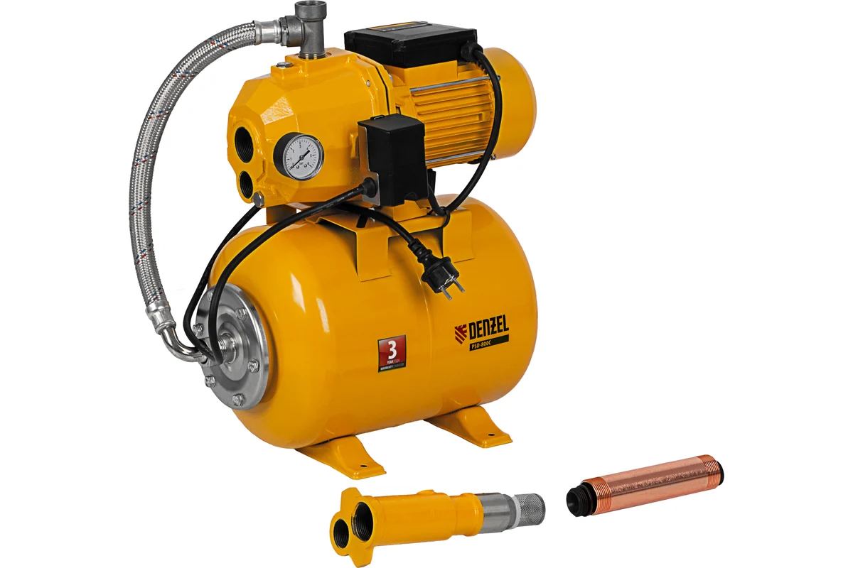 Насосная станция эжекторная Denzel PSD800C (97212)
