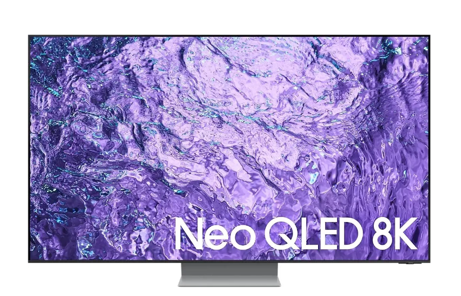 Телевизор Samsung QE55QN700CUXRU, черный титан/серебро