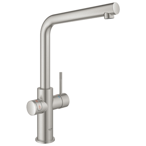 Смеситель для кухни (мойки) Grohe Red Duo 30325DC1 однорычажный нерж.сталь