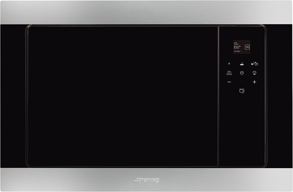 Микроволновая печь встраиваемая Smeg FMI320X2, нержавеющая сталь