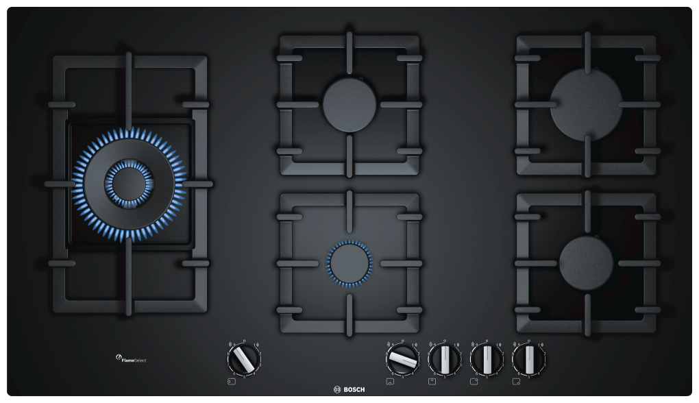 Газовая варочная поверхность Bosch PPS9A6B90
