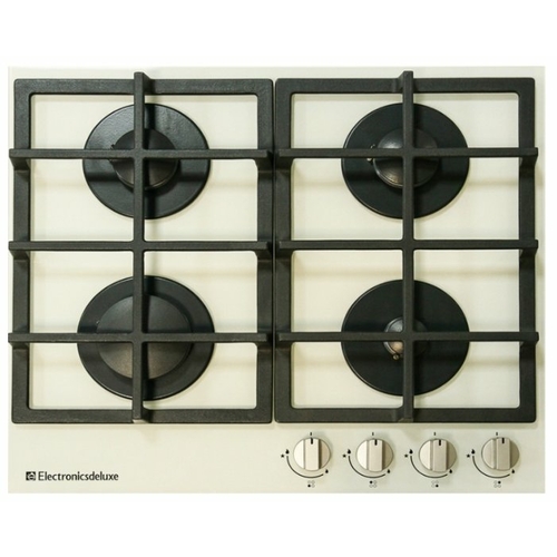 Варочная панель газовая Electronicsdeluxe GG4_750229F-030, бежевый