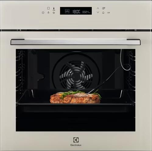 Духовой шкаф электрический Electrolux LOE7C31S, бежевый