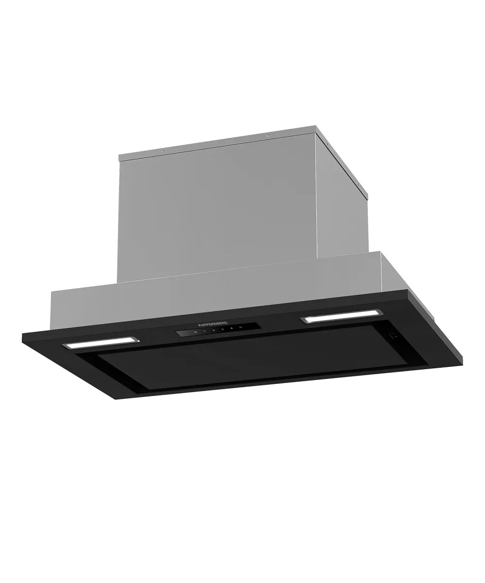 Вытяжка встраиваемая Kuppersberg Inflat 60 B, черный