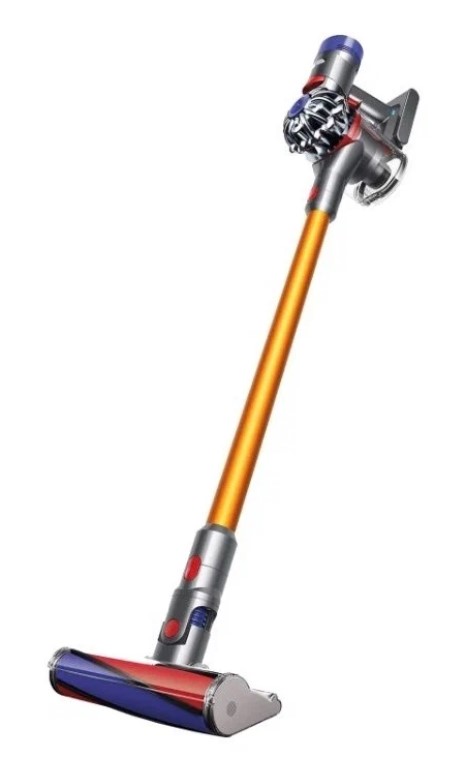 Пылесос Dyson V8 Absolute+ серый/золотистый EU