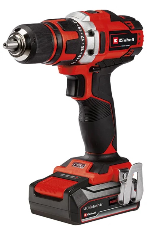 Дрель-шуруповерт аккумуляторная Einhell TE-CD 18/40 Li BL 4513995