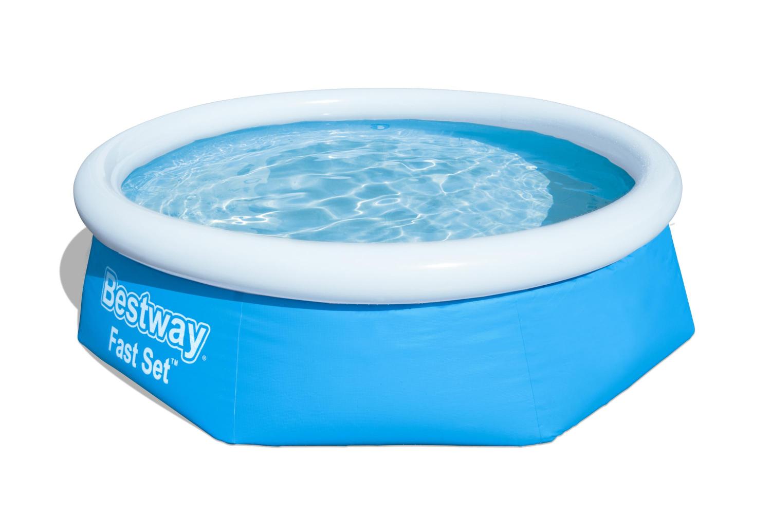 Бассейн Bestway 57268 BW Fast Set 244х66см, 2100л, филнасос 1249л/ч