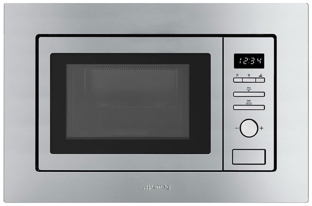 Микроволновая печь встраиваемая Smeg FMI017X, нержавеющая сталь