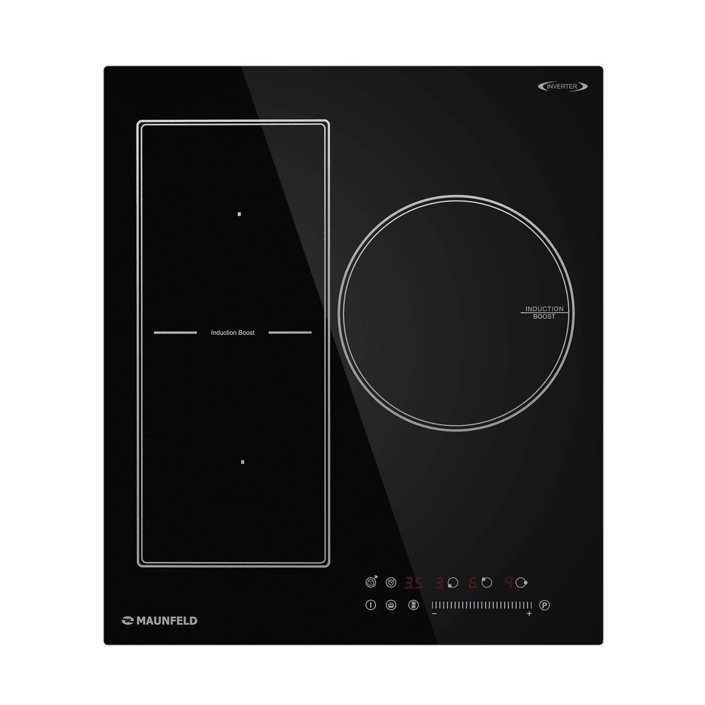 Варочная панель индукционная Maunfeld CVI453SBBK Inverter, черный