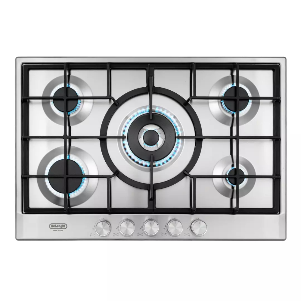 Варочная панель газовая DeLonghi NSL 575 X RUS, серебристый