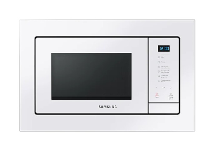 Микроволновая печь встраиваемая Samsung MG20A7118AW/BW белый