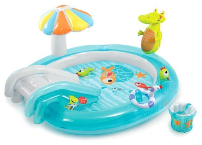 Игровой центр Intex Gator Play Center 57165, 201х170 см