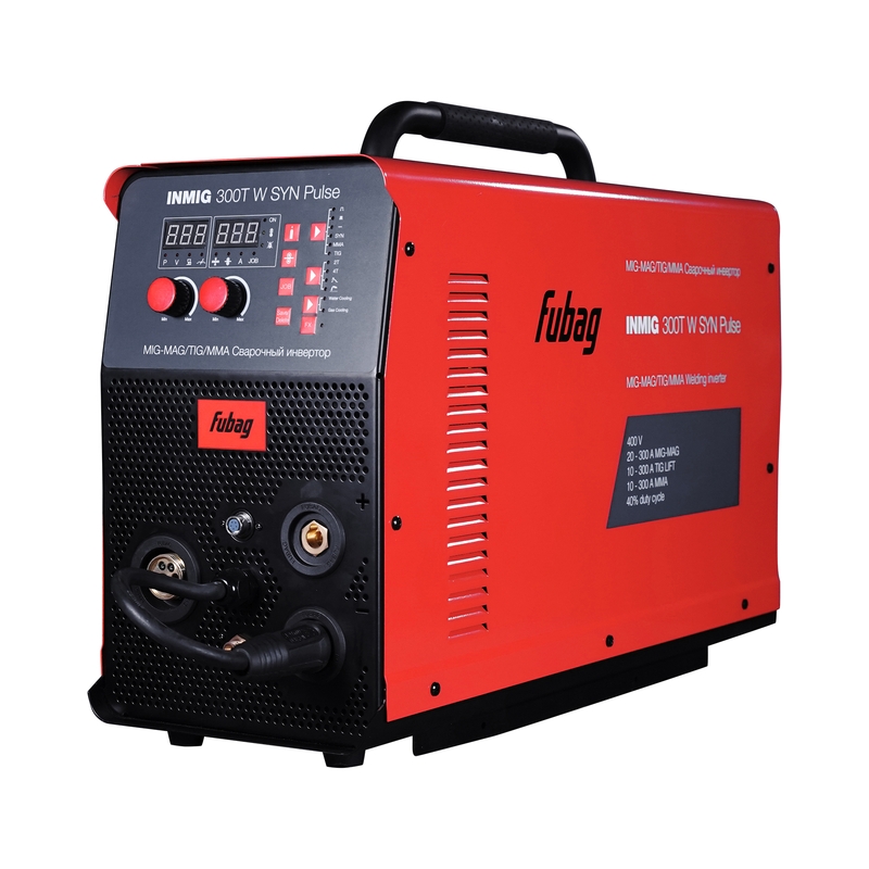 Сварочный полуавтомат инвертор Fubag INMIG 300T W SYN PULSE 31593 + горелка FB 400 3m 38449