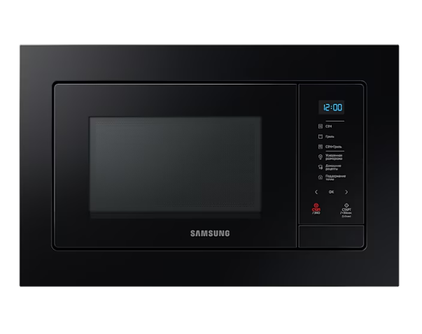 Микроволновая печь встраиваемая Samsung MG23A7118AK/BW, черный