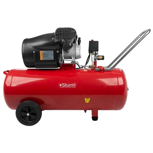 Компрессор масляный Sturm AC93104, 100 л, 2.4 кВт