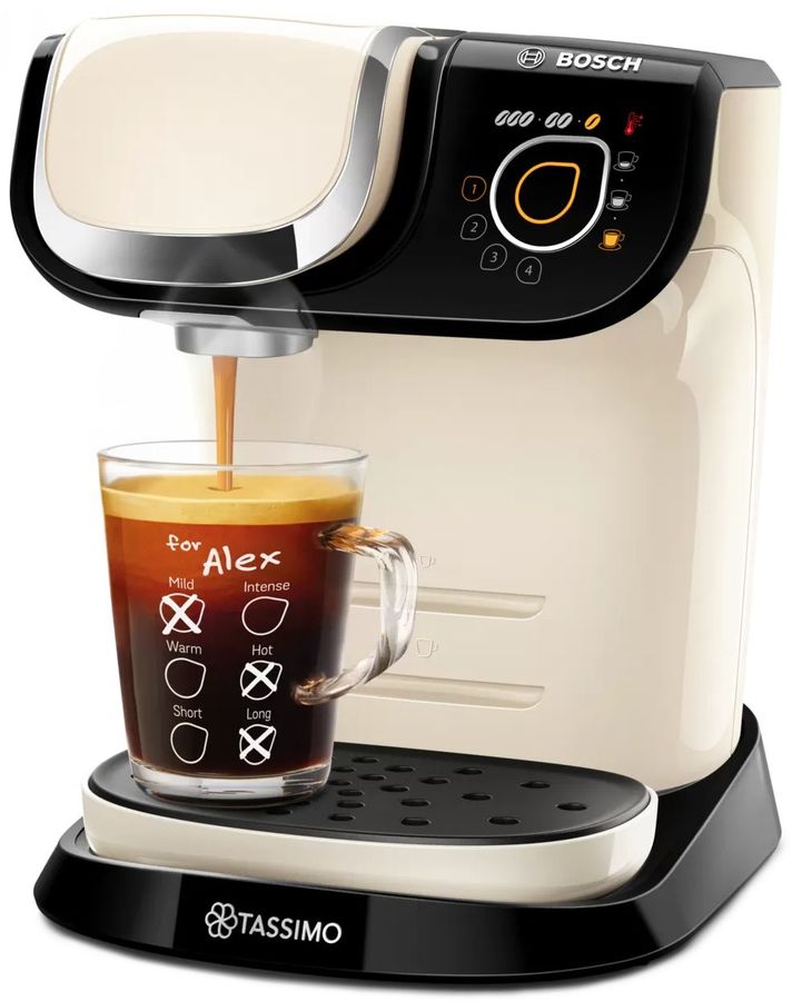 Кофеварка Bosch Tassimo My Way 2 TAS 6507 бежевый