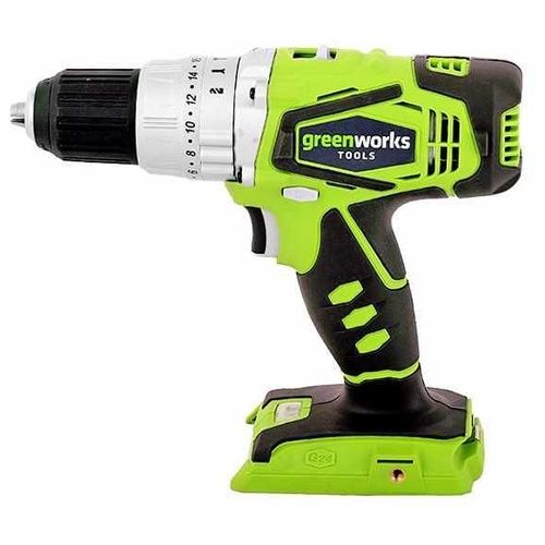 Дрель-шуруповерт greenworks G24CD 0