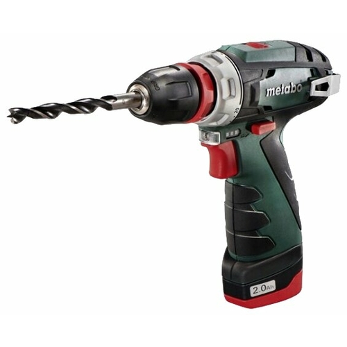 Дрель-шуруповерт Metabo PowerMaxx BS Quick Pro 2.0Ah x1 + 4.0Ah x1 Case Set