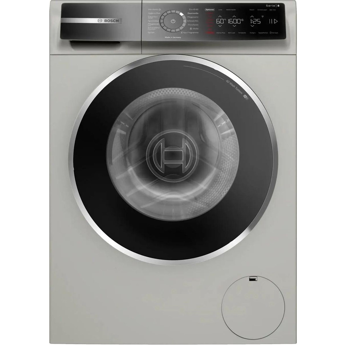 Стиральная машина Bosch WGB2560XME, серебристый