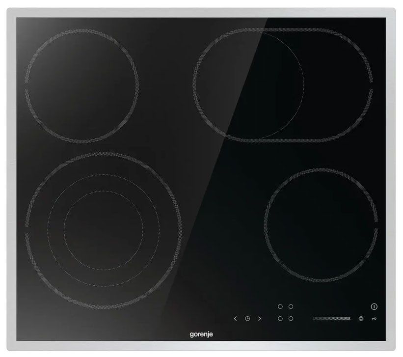 Варочная панель электрическая Gorenje ECS642BXE, черный