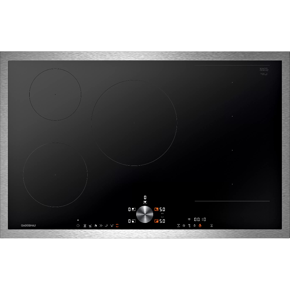 Варочная панель индукционная Gaggenau CI283113, черный/нержавеющая сталь