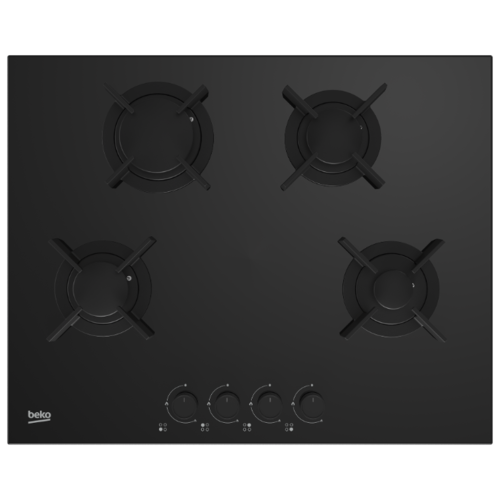 Варочная панель газовая Beko HING642202SB, черный