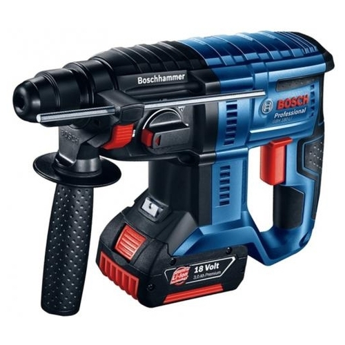 Перфоратор аккумуляторный BOSCH GBH 180-LI 4.0 Ач х1 кейс Li-Ion 18 В 2 Дж