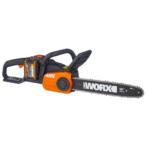 Пила цепная электрическая Worx WG384E 2.0Ач х2