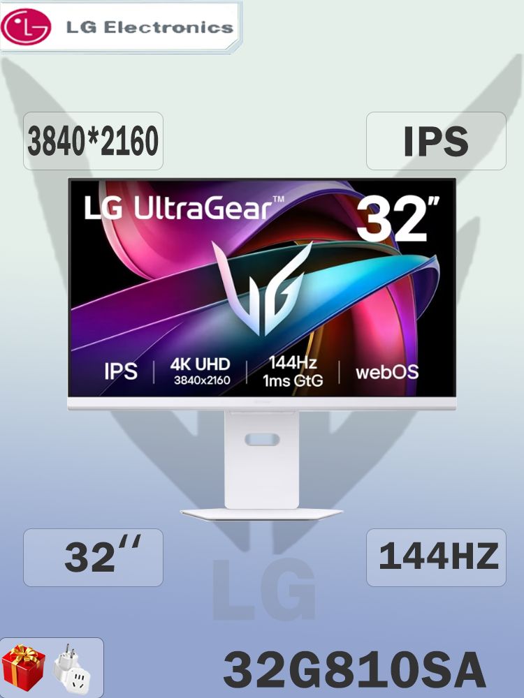Монитор LG UltraGear 32G810SA-W, белый