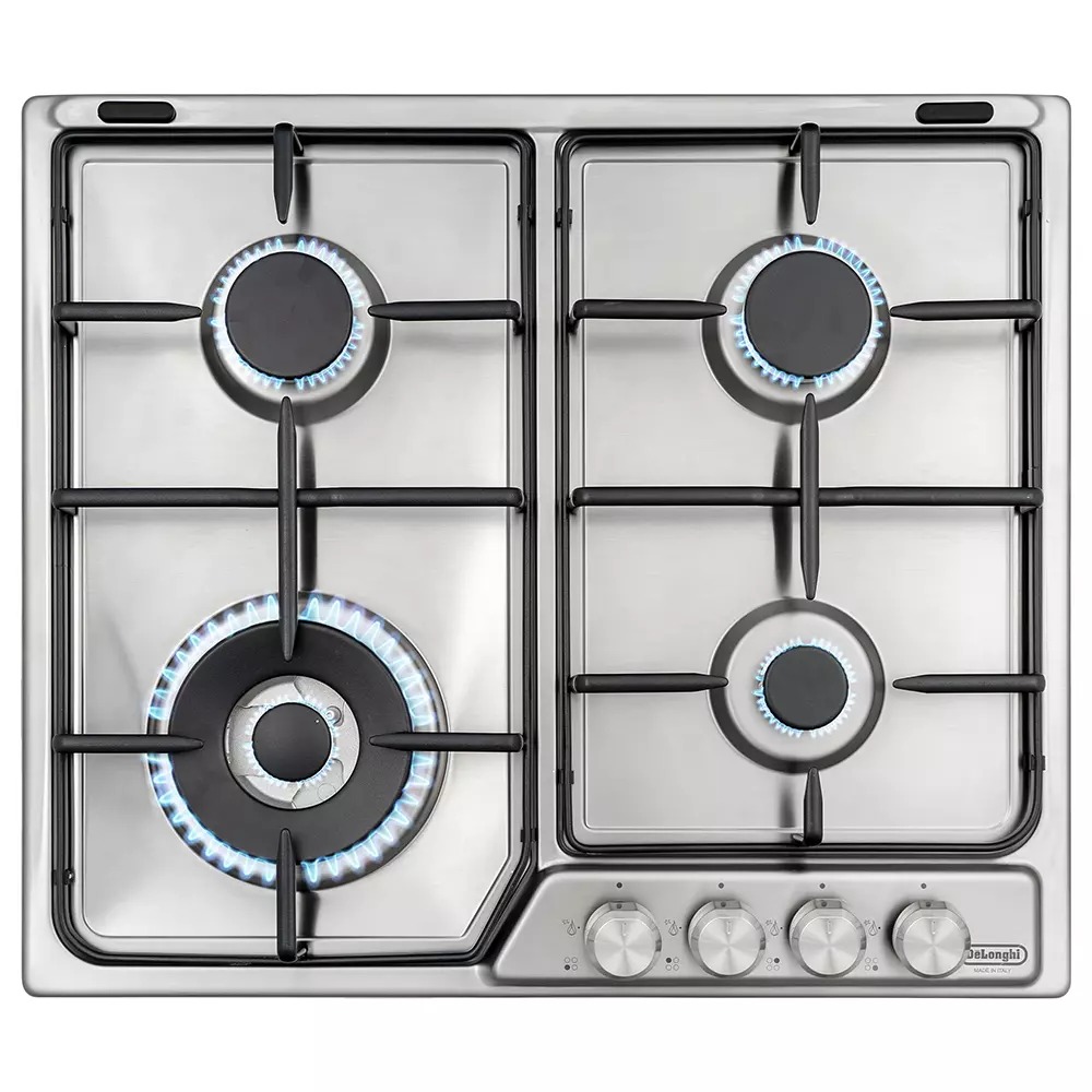 Варочная панель газовая DeLonghi DFI 46 ASDV RUS серебристый